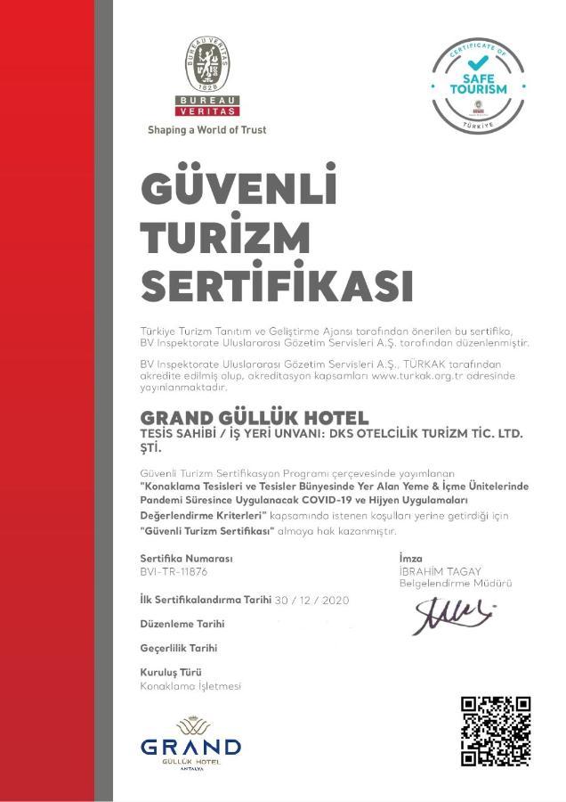 Grand Gulluk Hotel & Spa City Center Antalya Buitenkant foto